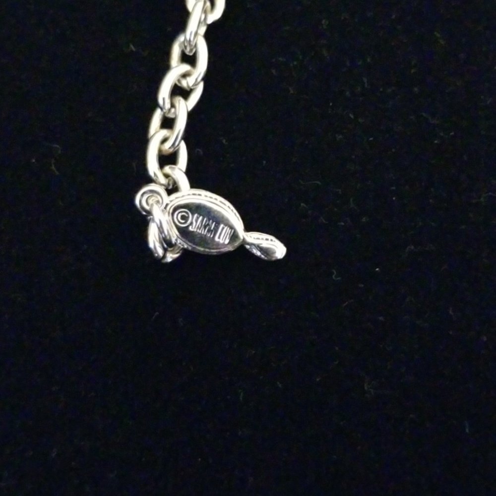 Vintage Sarah Coventry Purple and Silver Necklace - Picture 4 of 5